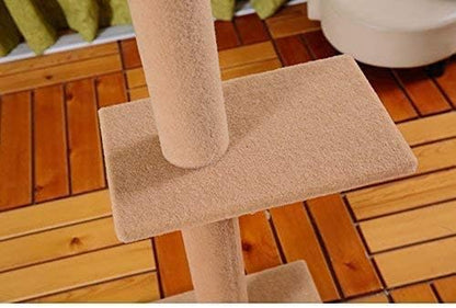 Cat Climbing Toys Tower Structures, Eco-Friendly, 2743 Cm, Adjustable, 113 Inch Long, Made of Carpet